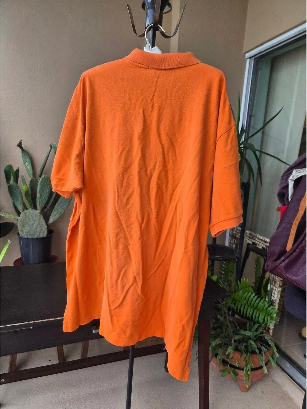 Polo Ralph Lauren Men’s Orange Cotton Polo Shirt XXL Classic Pony Logo